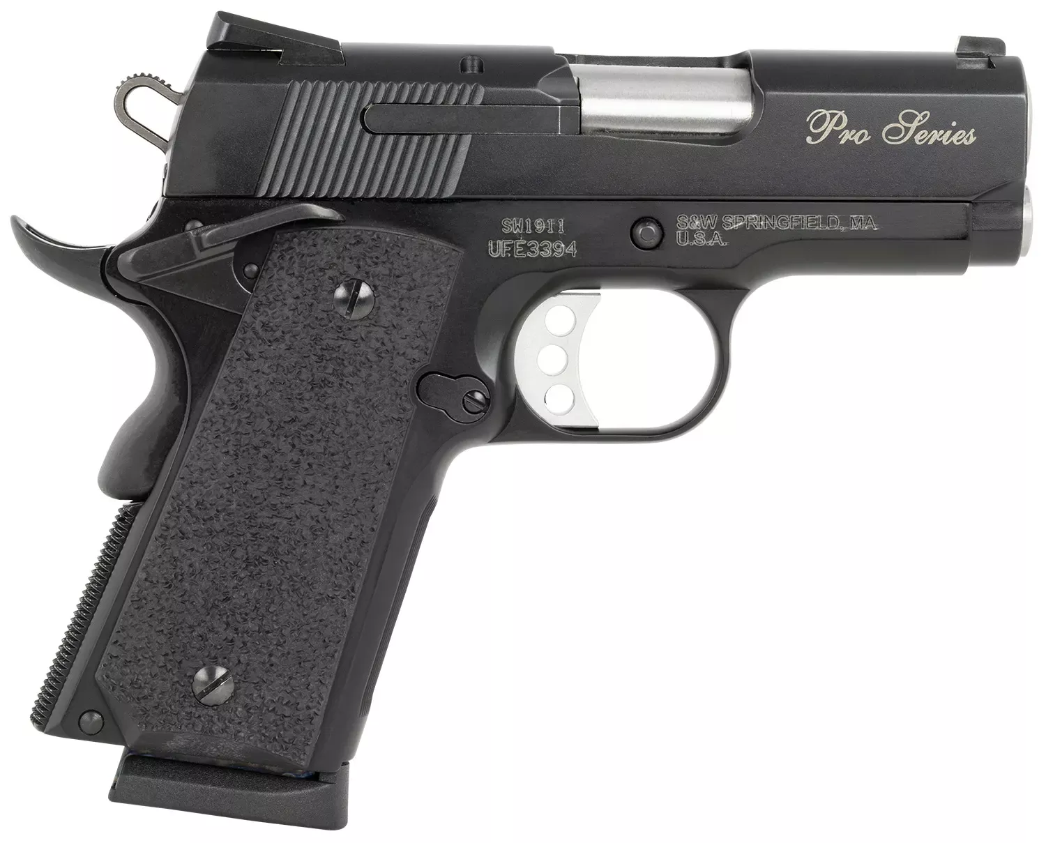 Smith and Wesson PC 1911 Pro 45 ACP Pistol 3" Black 178020