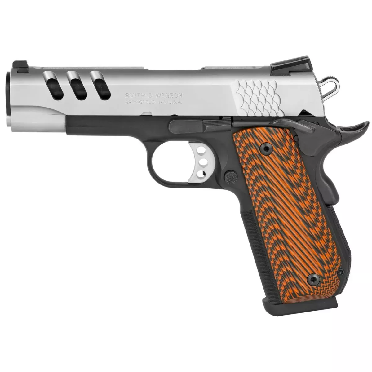 Smith & Wesson SW1911 Performance Center 45acp Pistol 4.25″ SS