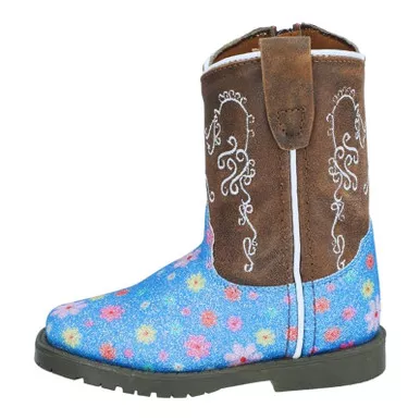 SMOKY MOUNTAIN BOOTS Kid’s Autry Leather Western Boots