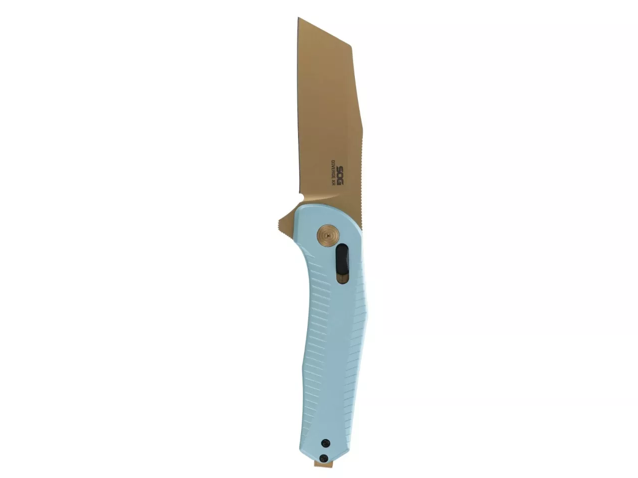 SOG Diverge Xr Sheepsfoot - Light Blue + Gold
