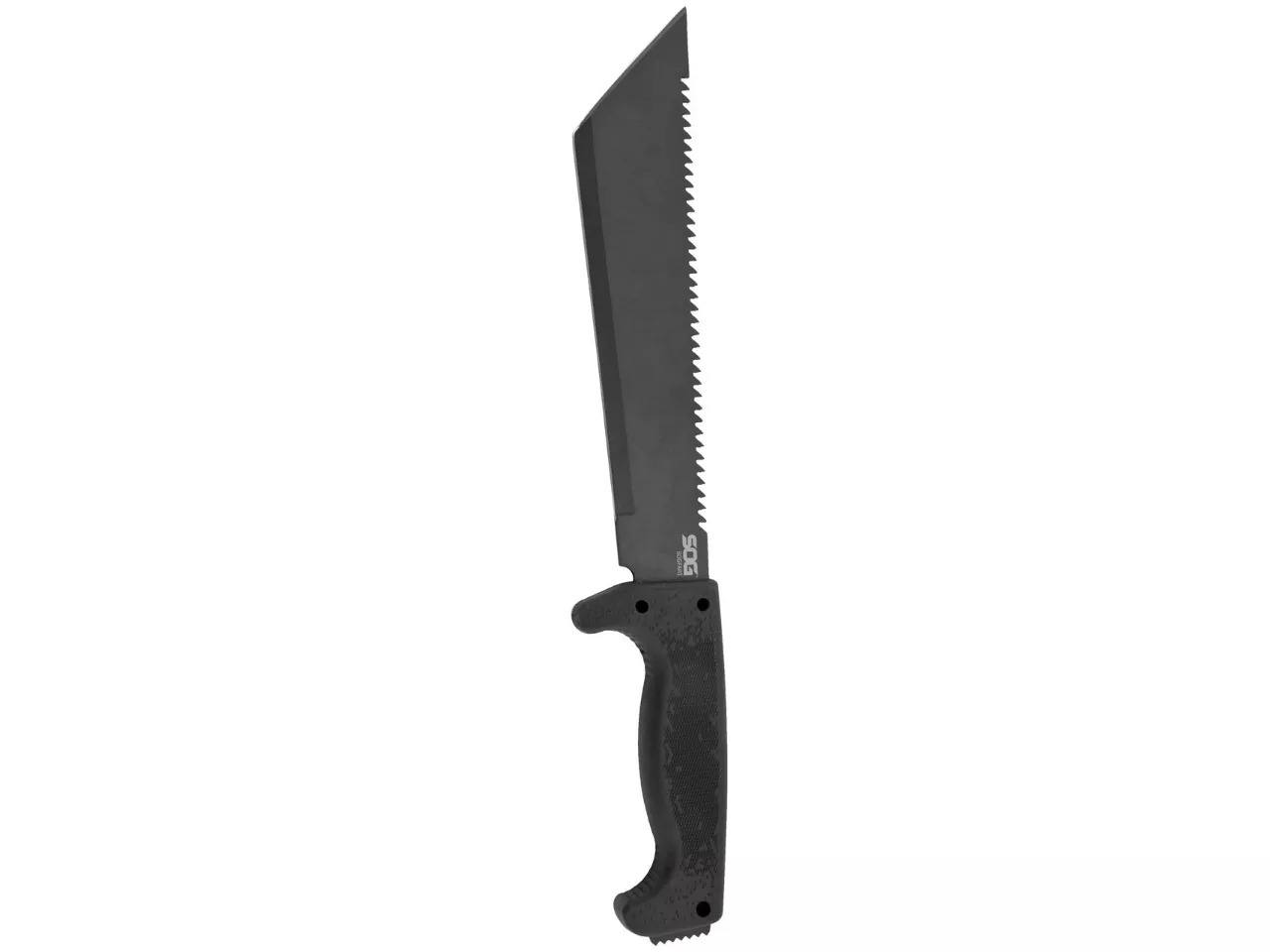 SOG Tanto Machete, Black, Ambidextrous, Fixed Blade