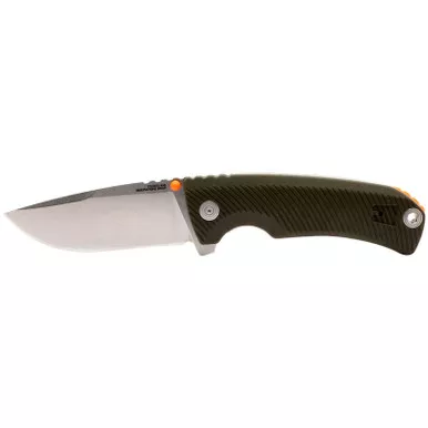 SOG Tellus FLK 3.65" Folding Drop Point Olive Drab