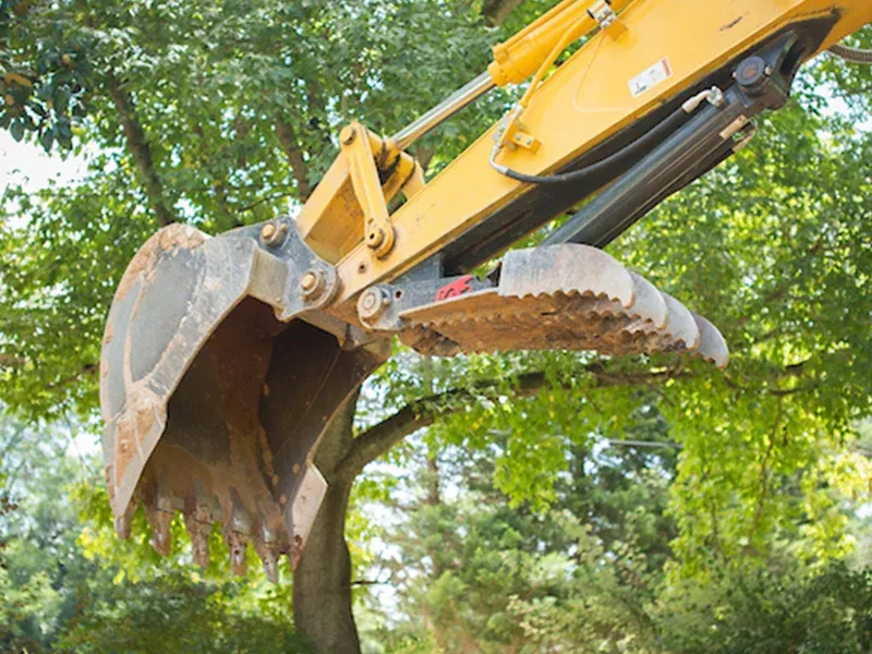 Solesbee’s Stick Mounted Hydraulic Thumb | Machine Size 2 – 29.5 Tons | For Excavators