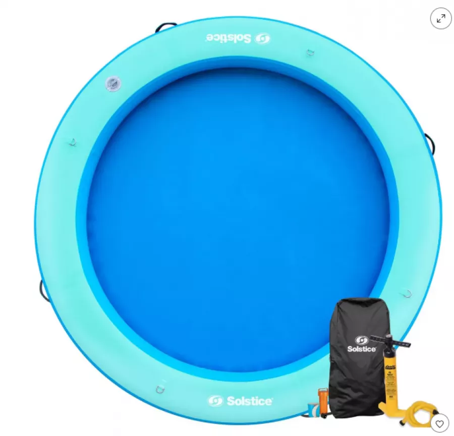 Solstice Watersports Circular Inflatable Mesh Dock 8′ #38081