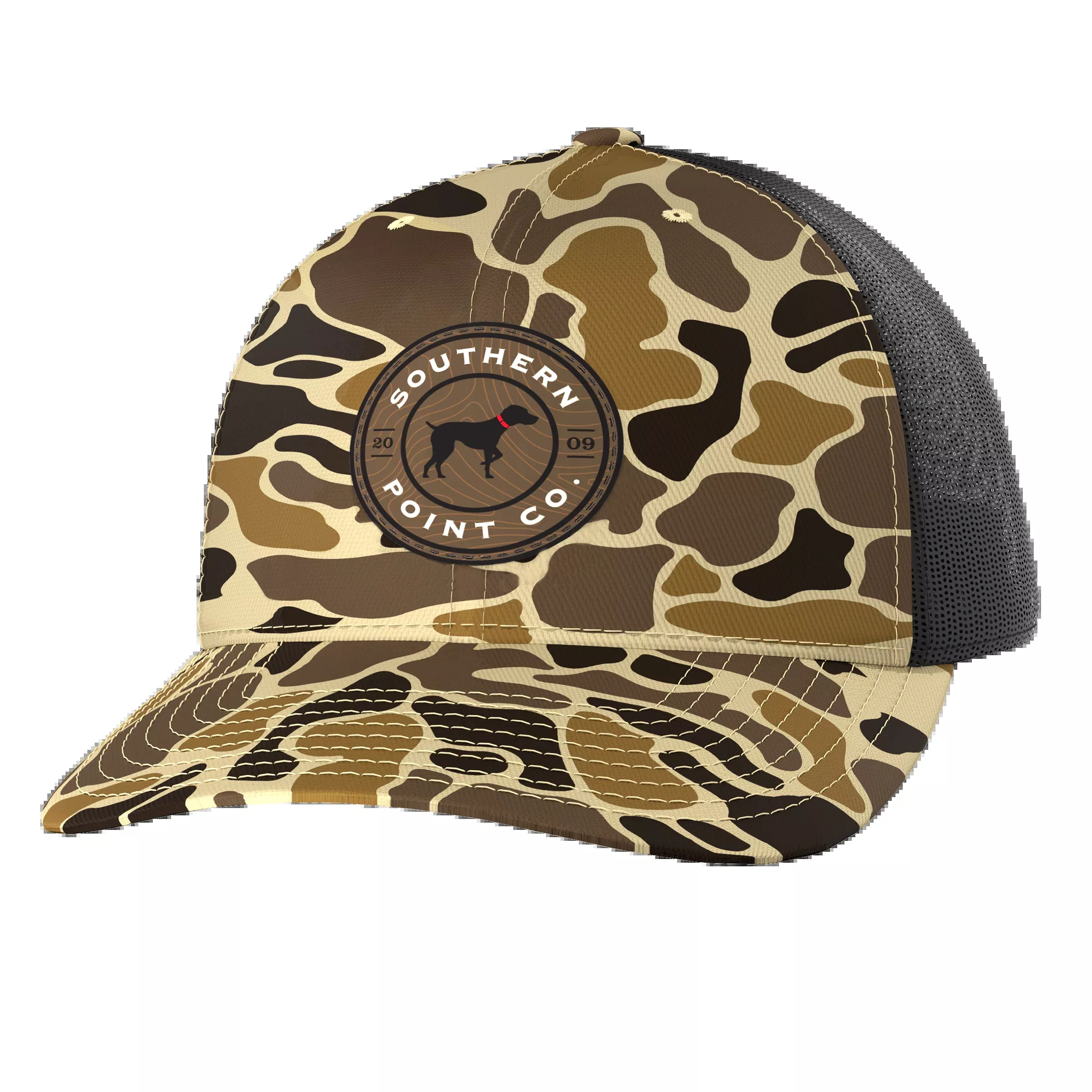 Southern Point Co Heritage Camo Trucker Hat #SPCHAT24-5