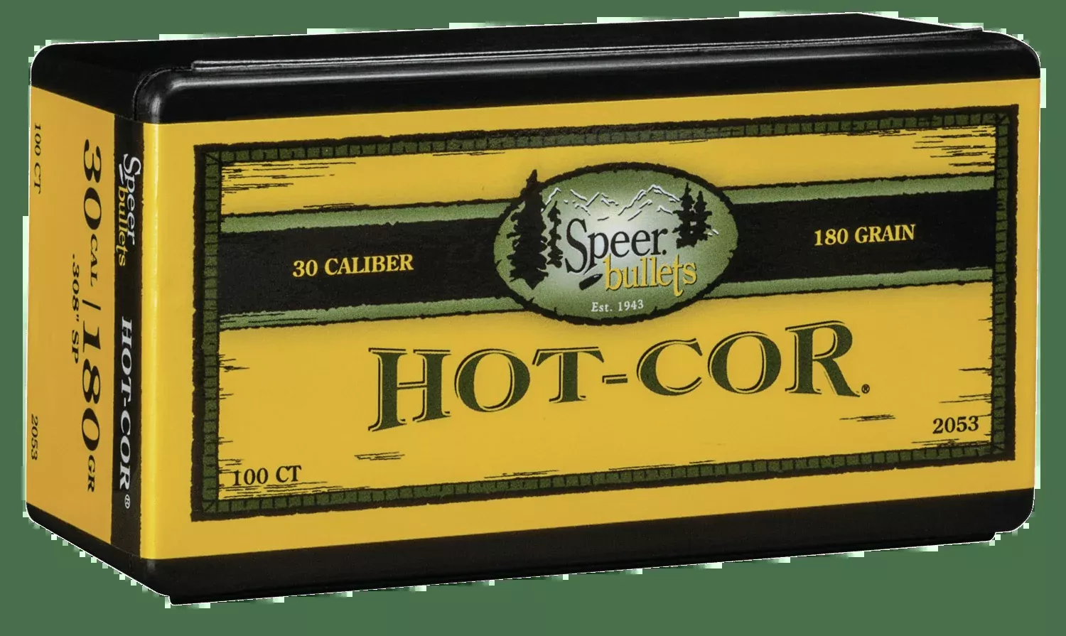 Speer Ammo Hot-cor, Speer 2053Bull .308 180 Sp 100/5