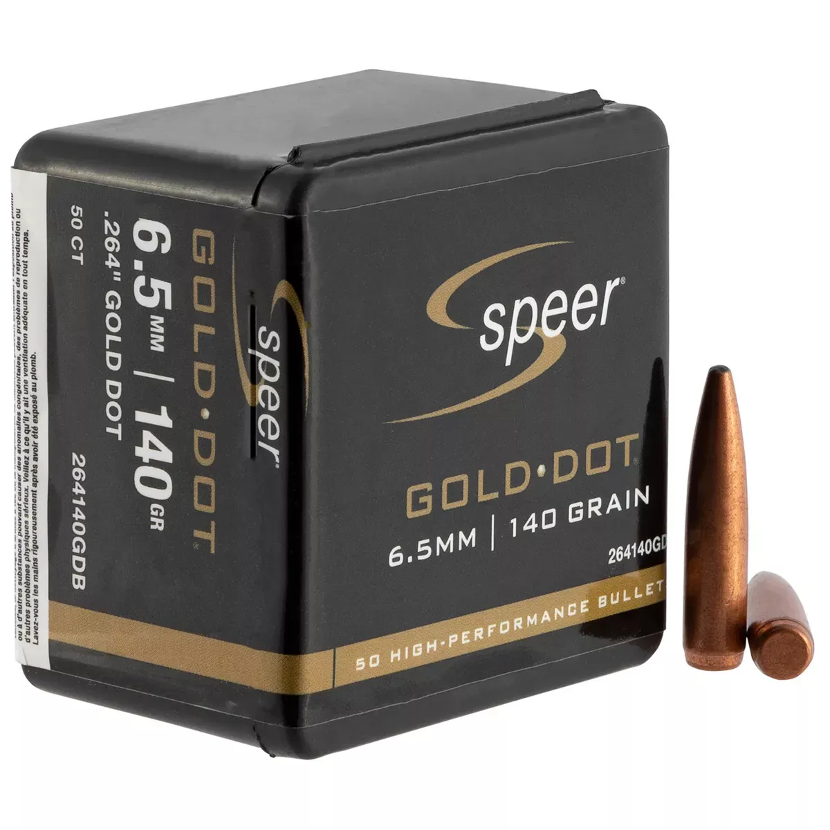 Speer Gold Dot 6.5mm 140 GR SP 50/Box
