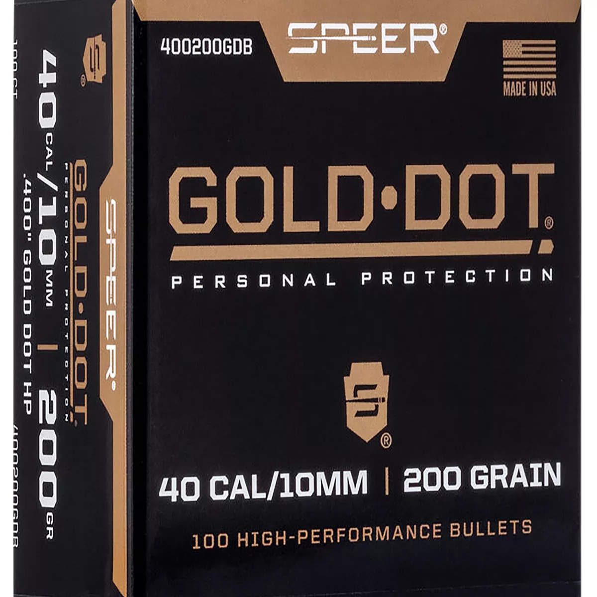 Speer Gold Dot10mm 220 Gr HP 100/Box