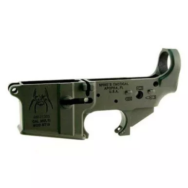 Spikes Lower Receiver Stripped ST-15 Spider Bullet Marking