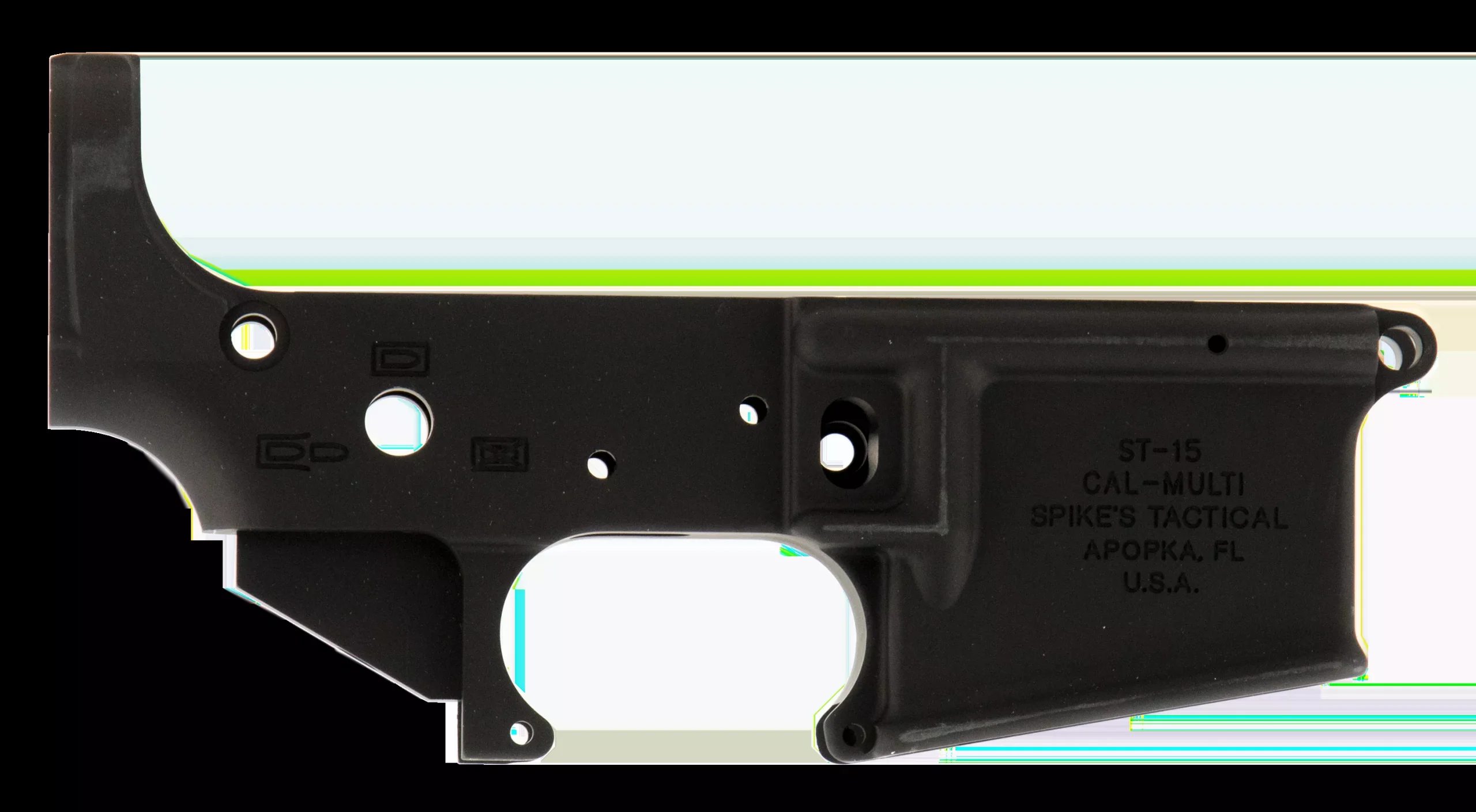 Spikes No Logo Stripped Lower Receiver for AR-15 STLS045