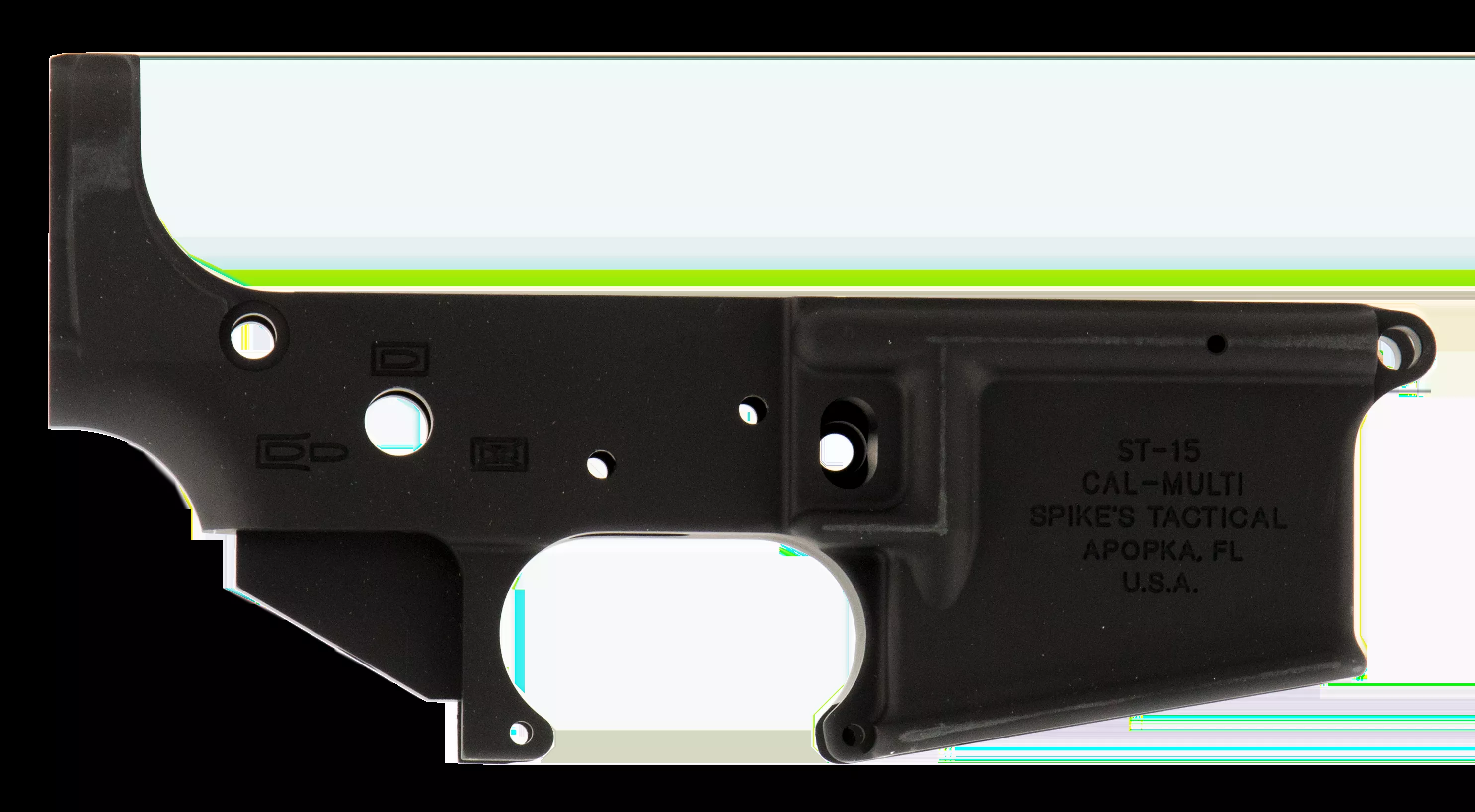 Spikes No Logo Stripped Lower Receiver for AR-15 STLS045