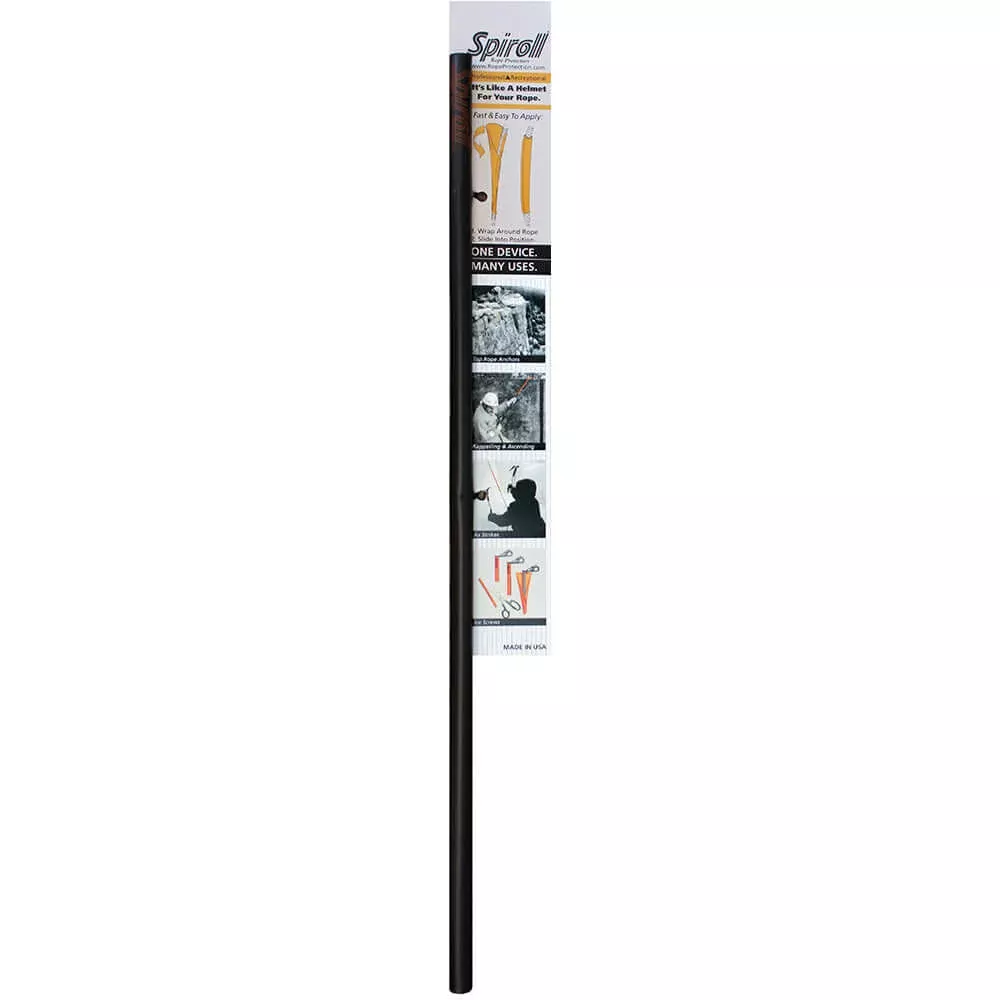 Spiroll Rope Protector Black f/Lines 1/2″ & Greater – SPL-24-B-RP