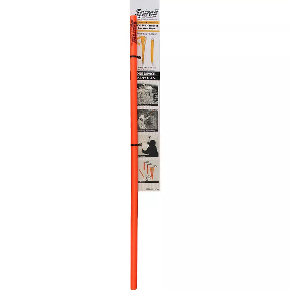 Spiroll Rope Protector Orange f/Lines 1/2″ & Greater – SPL-24-O-RP