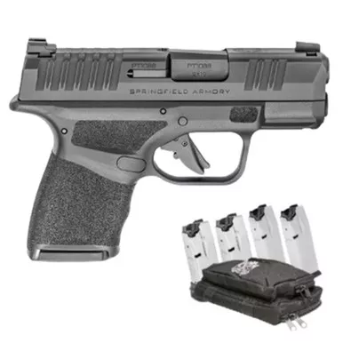 Springfield Armory Hellcat 9MM 3″ Barrel 13+1 Rnd Night Sights & 4 Total Mags