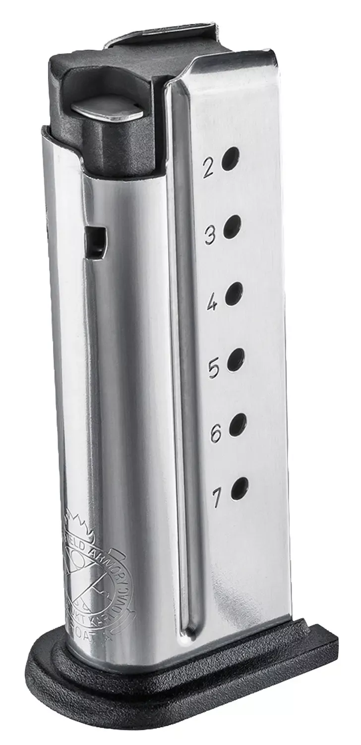 Springfield Armory OEMStainless Detachable 7rd for 9mm Luger Springfield XD-S