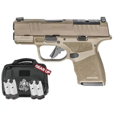 SPRINGFIELD HELLCAT OSP 9 3" FDE 13RD GU HC9319FOSPGU22