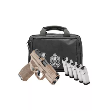 Springfield Hellcat Pro OSP 9mm CT 1500 Red Dot Sight With 5 Mags & Range Bag