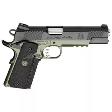 Springfield Loaded Operator MC, 45 ACP, 5", G-10 Grips, OD Green Framed
