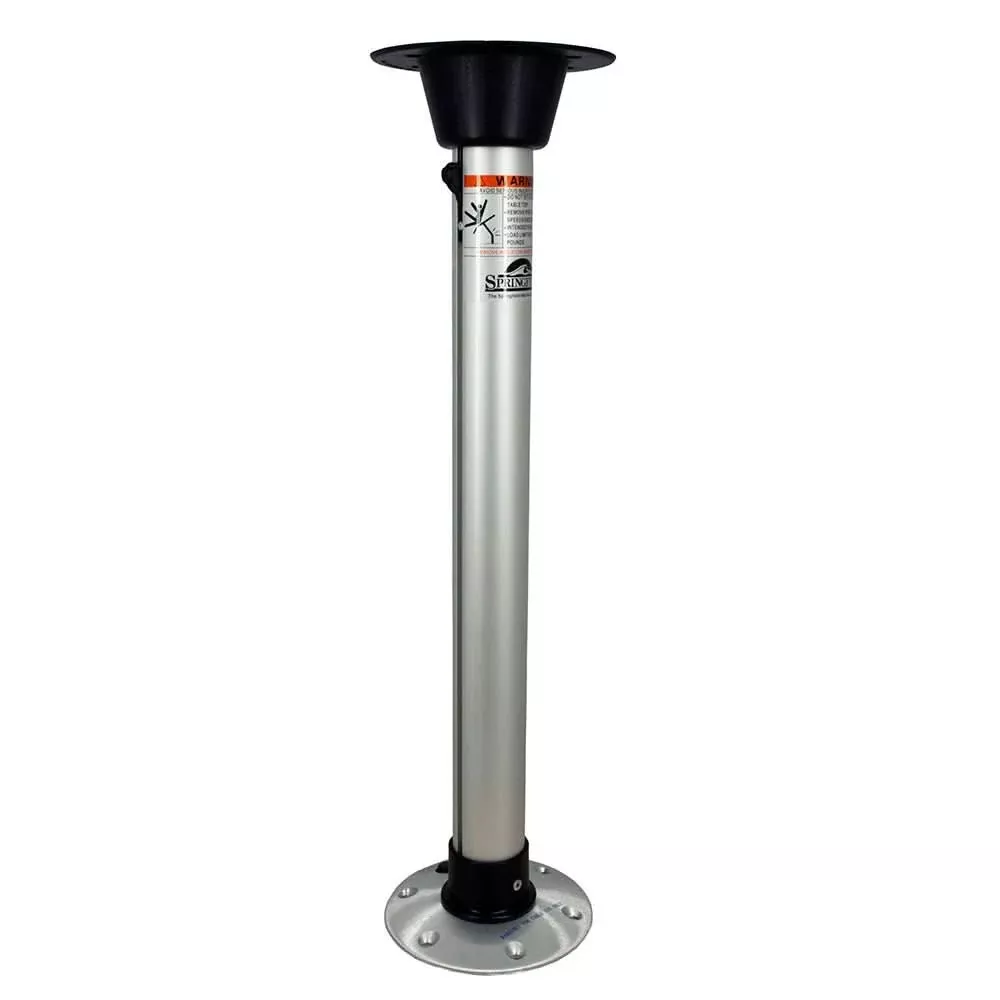 Springfield Marine 2-3/8 inch Thread-Lock Uni-Lock Table Pedestal Package – 27 inches – 1690727-SL