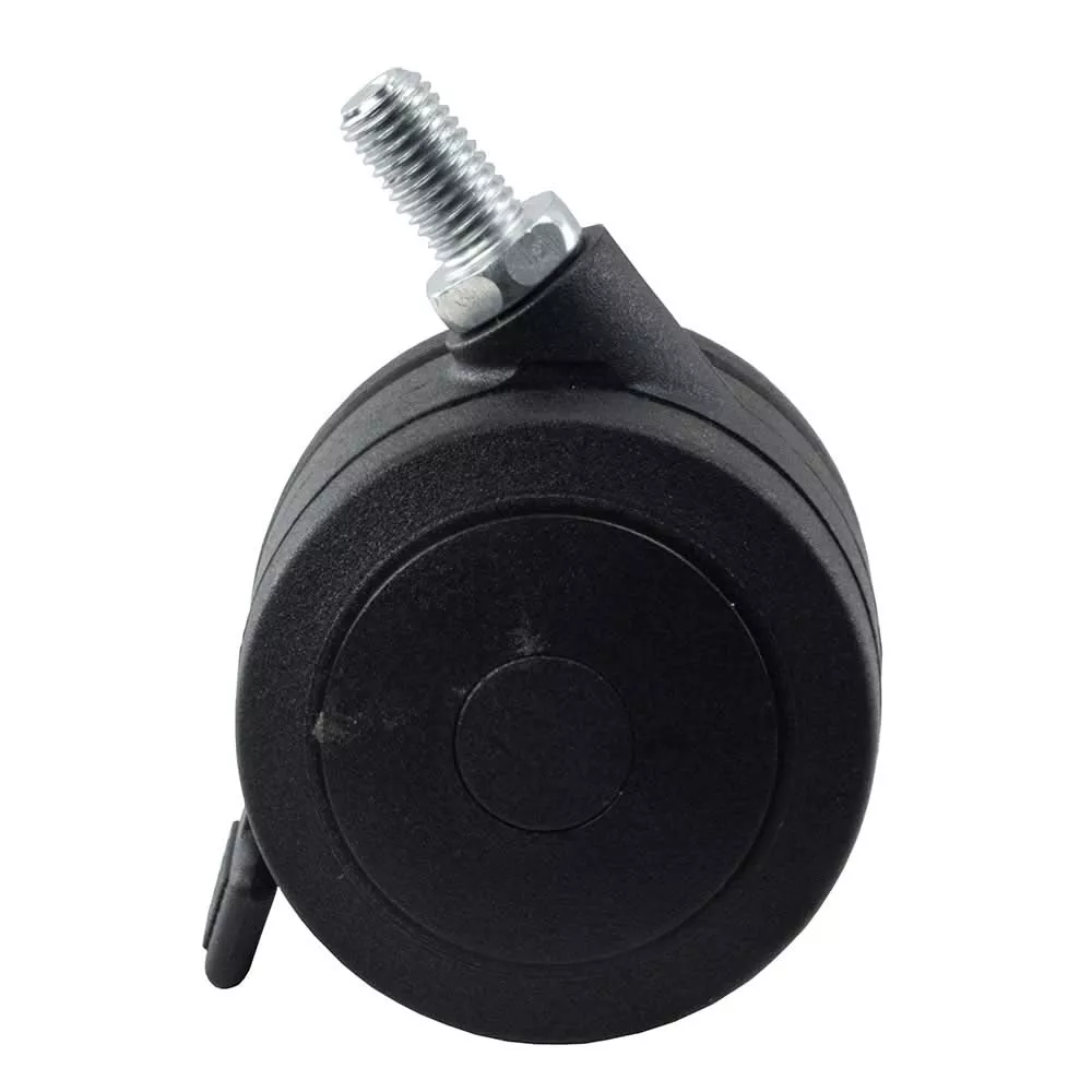 Springfield Marine 2100340 5-Legged Deck Base Caster Replacement with Brake - 3 Inch Urethane Wheels - 2100340