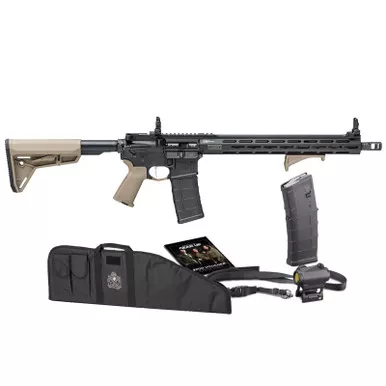 Springfield Saint Victor 5.56mm Flat Dark Earth AR-15 Gear Package Extra Mag Vortex Optic Sling