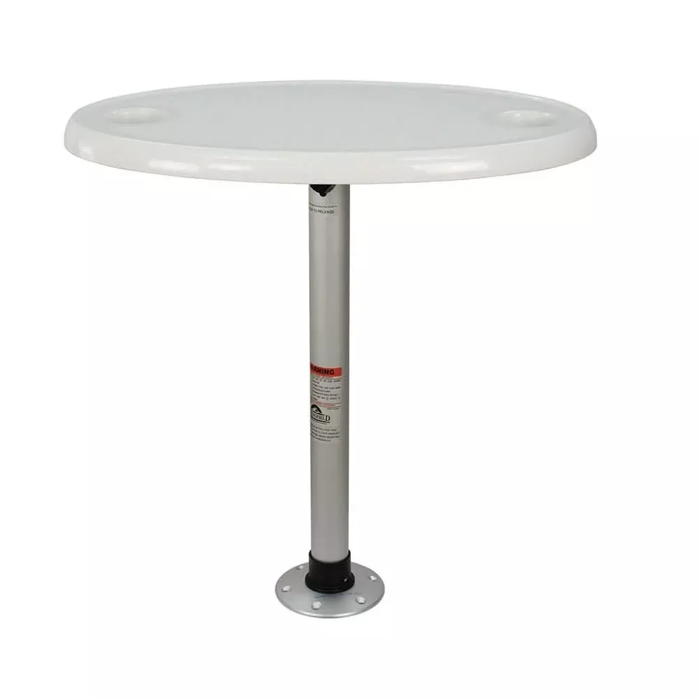 Springfield Thread-Lock™ Electrified Oval Table Package w/LED Lights & USB Ports – 1691227-L1