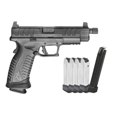 Springfield XDM Elite 9mm 4.5 OSP Gear Up Package with Six Magazines