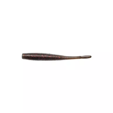 SPRO CJ Smasher 3 inch Worm Green Pumpkin Red