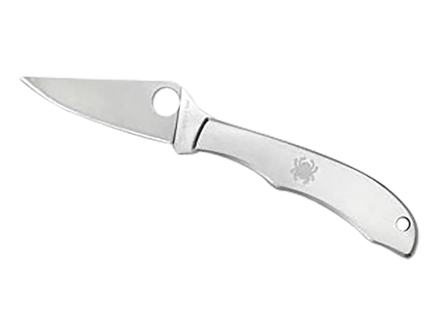 Spyderco 1.63" Pocket Knife 3Cr13MoV Blade Stainless Handle