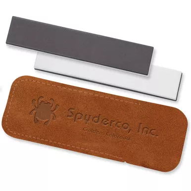 SPYDERCO Double Stuff 5in Medium-Fine Ceramic Stone (303MF)