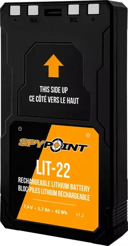 Spypoint Lithium Battery Pack – Lit-22 7.4 Volt