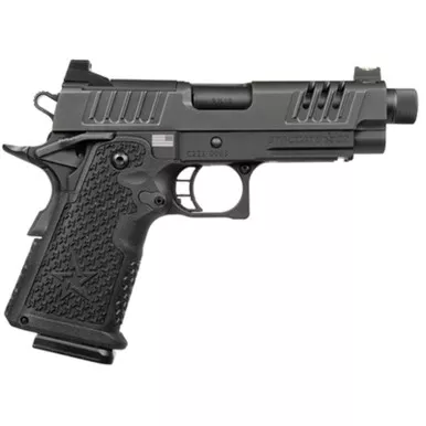 STACCATO 2011 C2 9mm 4.5in Threaded Optic Ready DLC 16rd Pistol