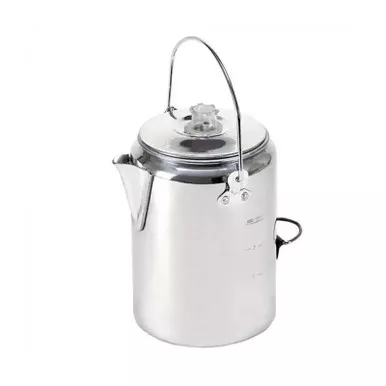 STANSPORT ALUMINUM PERCOLATOR COFFEE POT- 9 CUP 277