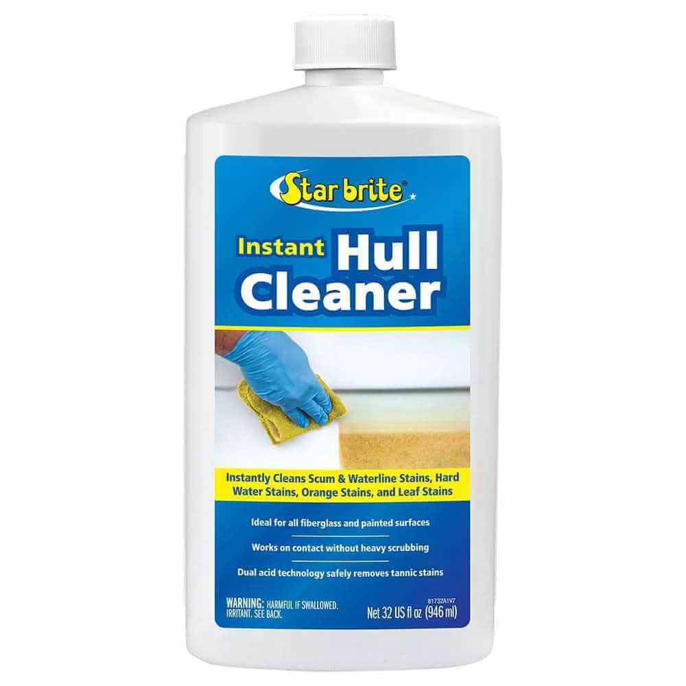Star brite Instant Hull Cleaner – Wipe On, Rinse Off Formula – 32 oz – 81732
