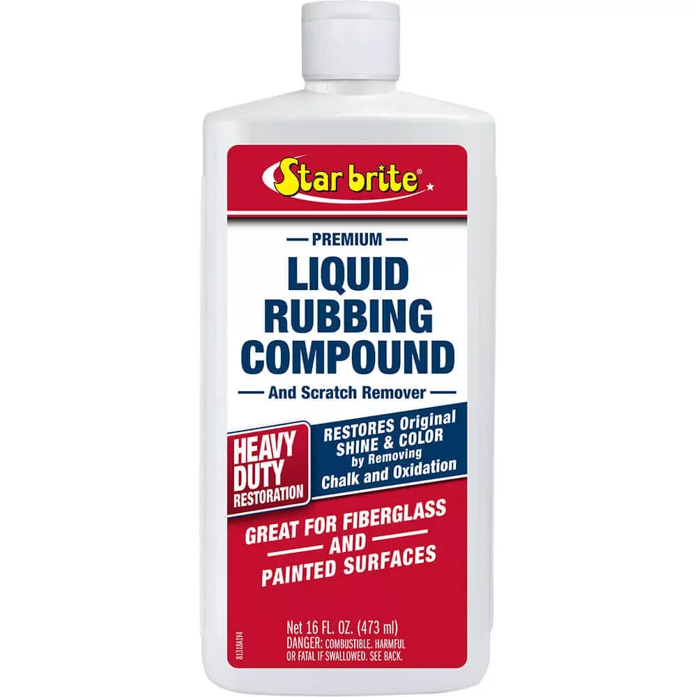 Star brite Liquid Rubbing Compound f/Heavy Duty Oxidation – 16 oz – 81318