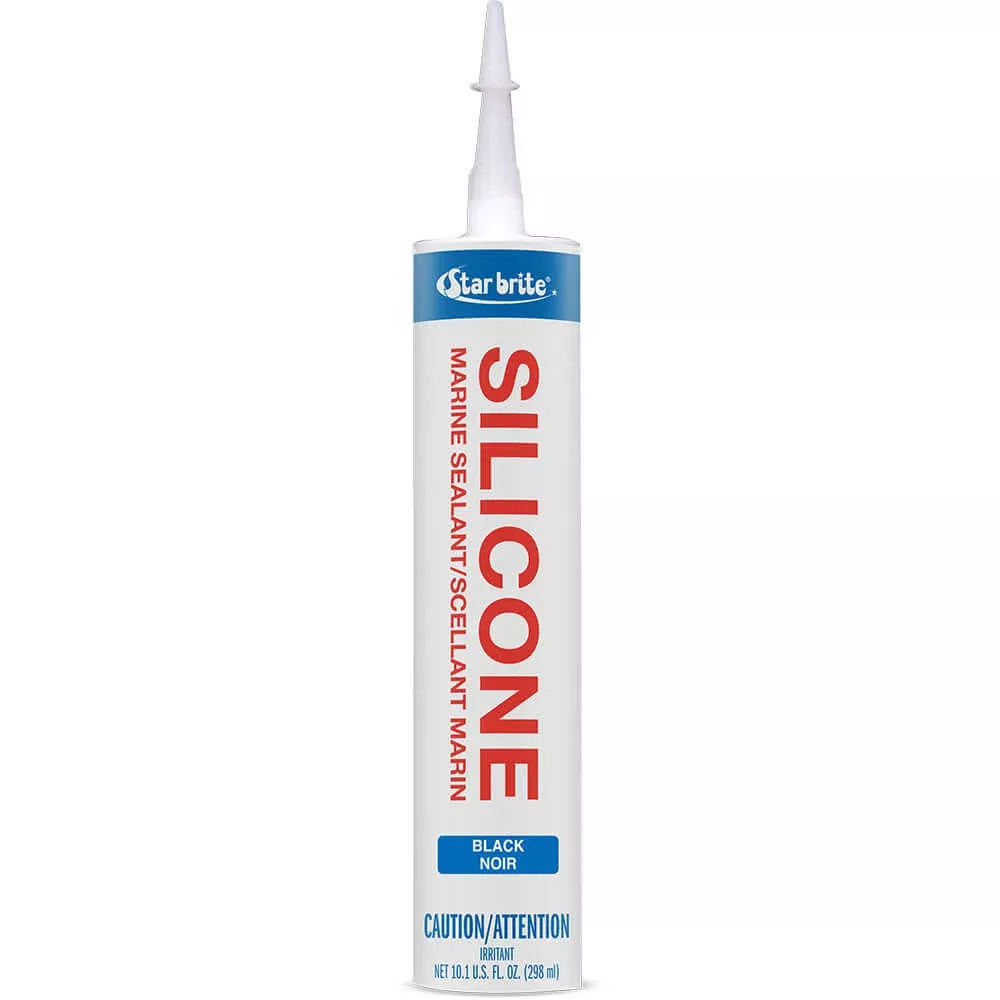 Star brite Marine Silicone Sealant - Black - 10.3 oz - 82123