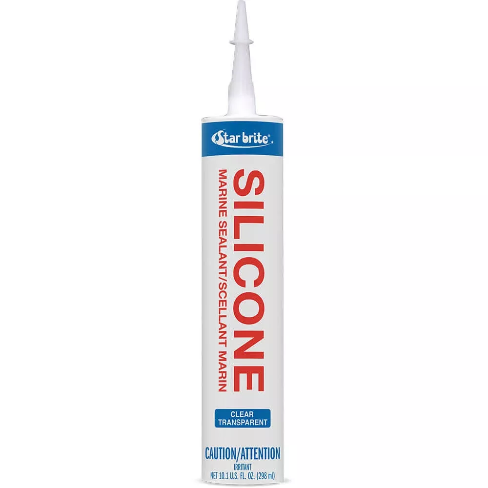 Star brite Marine Silicone Sealant – Clear – 10.3 oz – 82122
