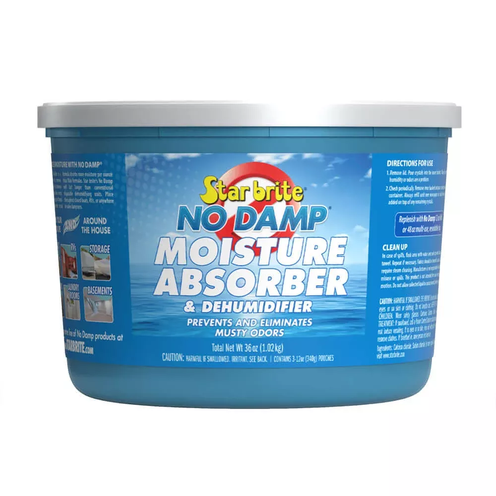 Star brite No Damp Moisture Absorber & Dehumidifier - 36 oz - 85401