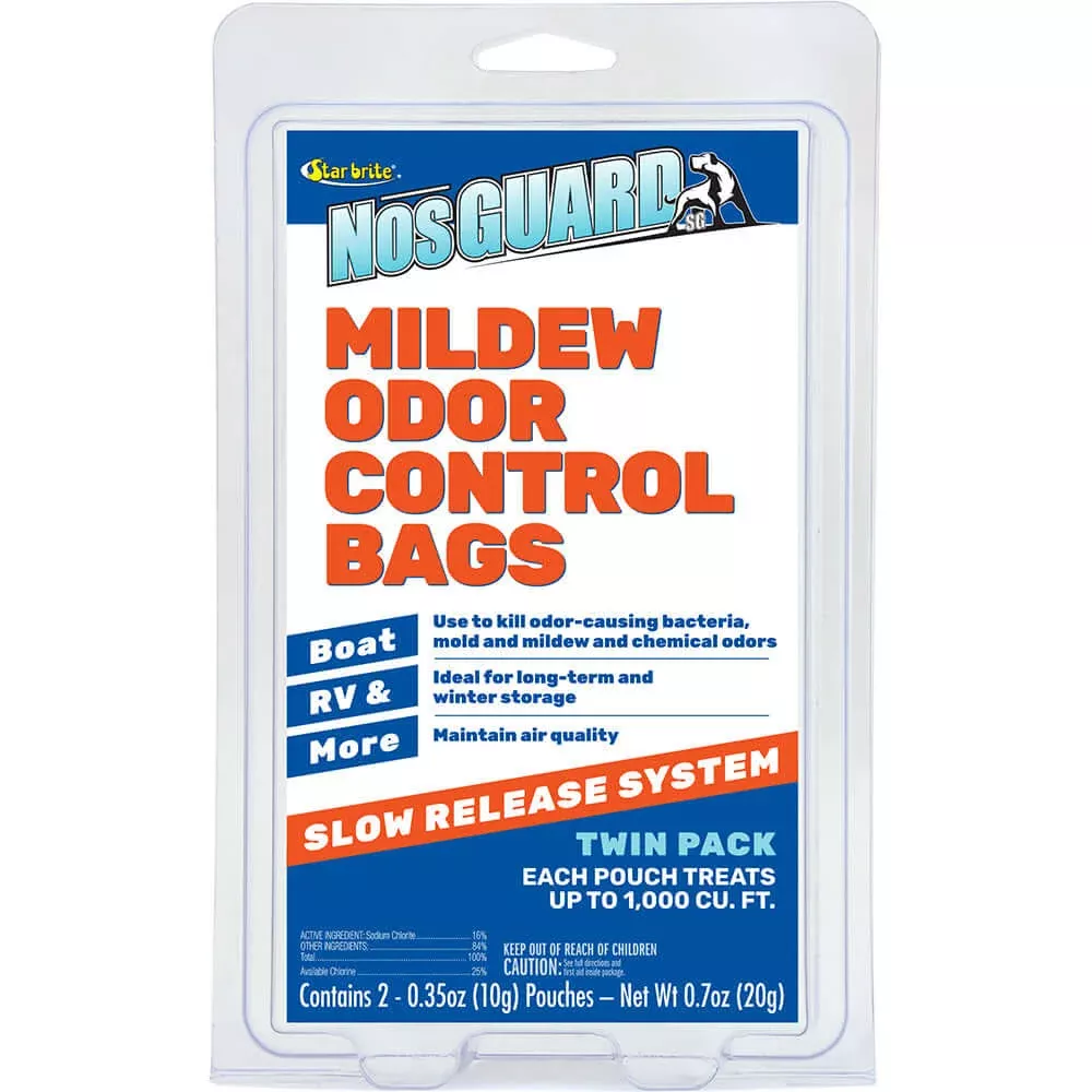 Star brite NosGUARD Mildew Odor Control Bags Slow Release System - 2-Pack - 89950