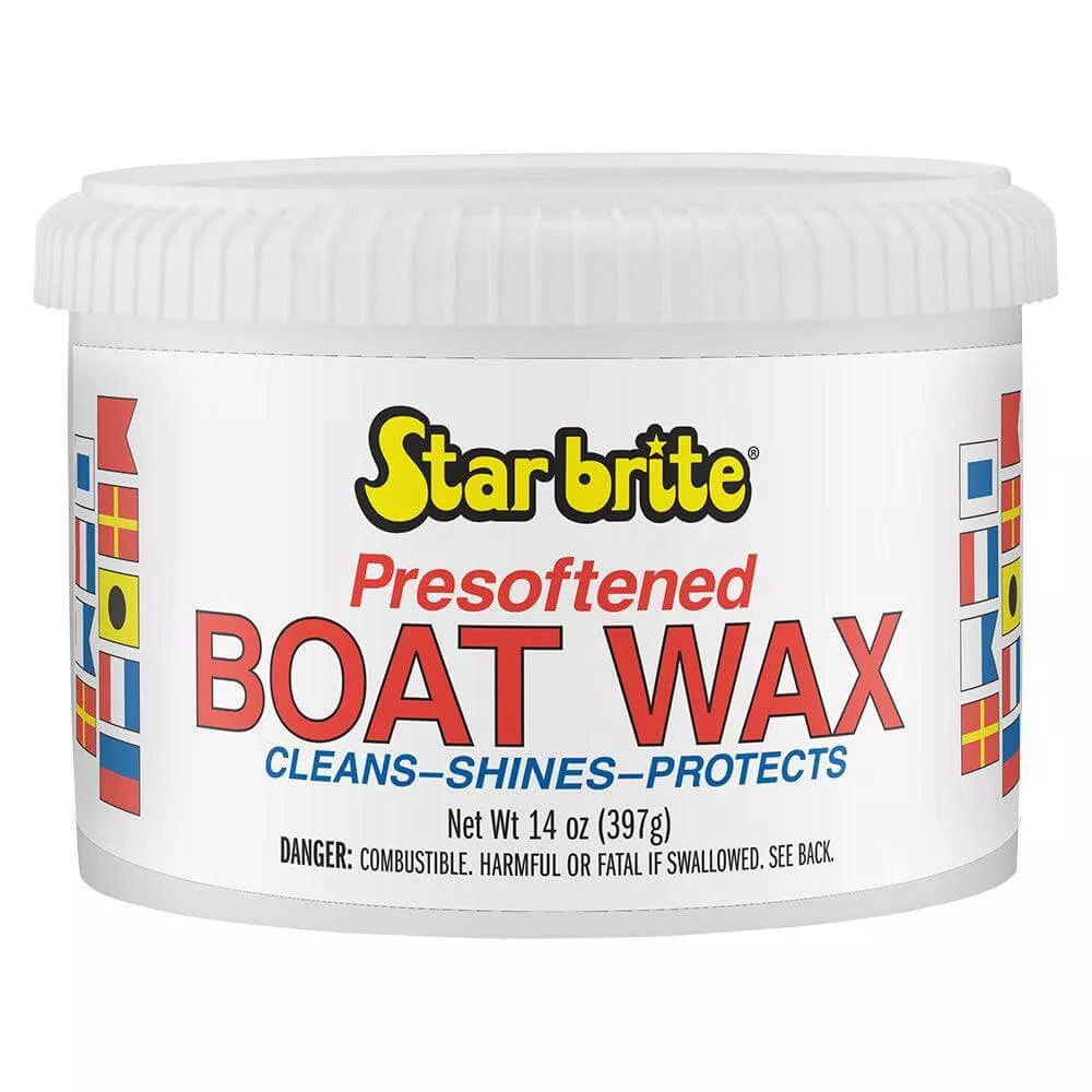 Star brite Presoftened Paste Wax - 14 oz - 82314
