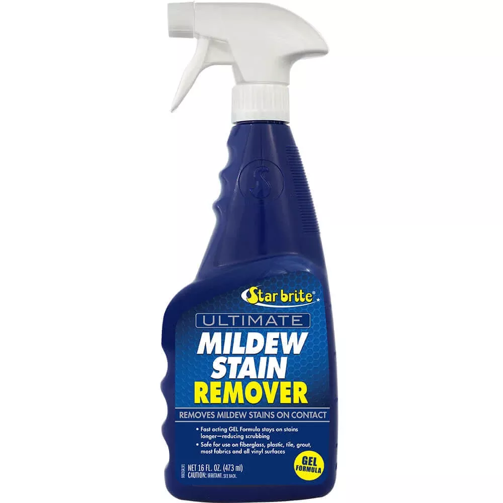 Star brite Ultimate Mildew Stain Remover – Gel Formula – 16 oz – 98616
