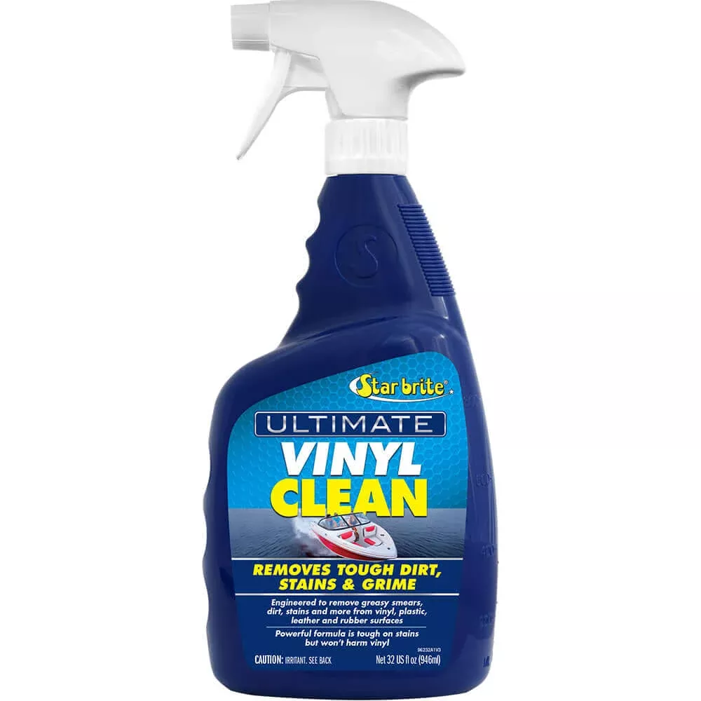 Star brite Ultimate Vinyl Clean Spray - Multi-Surface Cleaner - 32 oz - 96232