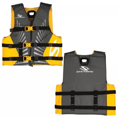 Stearns Youth Antimicrobial Life Jacket Gold 50-90 lb