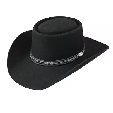 STETSON Chinook Cowboy Hat, Color: Black (SWCHNK-463407)
