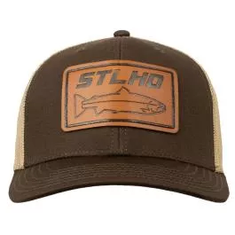 STLHD Steelhide Snapback Hat - Brown/Khaki