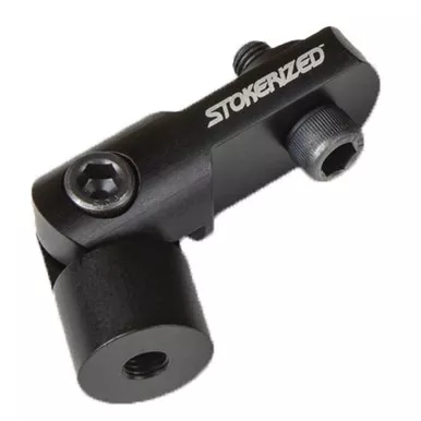 Stokerized UNOFBR-REAR Universal Rear Offset Bracket, Black