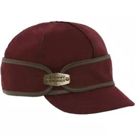 Stormy Kromer The Woodlands Cap - Merlot - 6 7/8