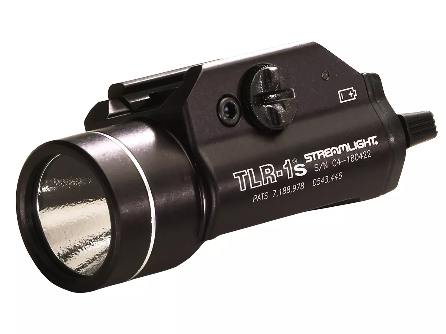 Streamlight TRL-1S Gun Light Black Anodized 300 Lumens White C4 LED