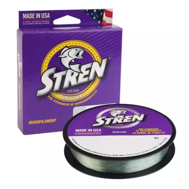 Stren Original Monofilament Line 20 Lb 270 Yd Clear/Blue Fluorescent