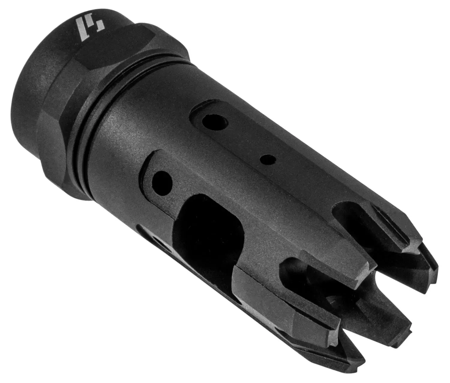 Strike Industries Mini King Comp with 1/2″-28 tpi Threads & 2.30″ OAL for 9mm Luger AR-Platform